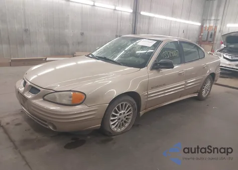 2001 Pontiac Grand Am Se1 from USA, damaged, VIN 1G2NF52T61M574125